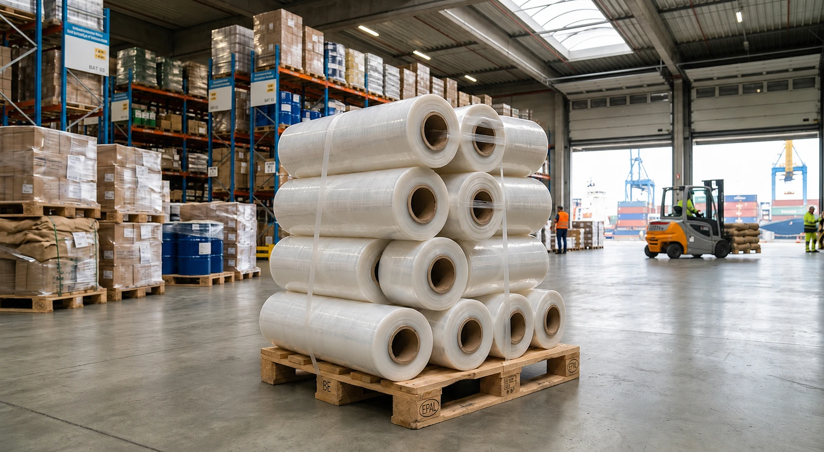 LLDPE Stretch Film Exporter Belgium — Greenstrix Industrial Packaging